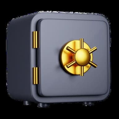 تصویر نگهداری طلا در خزانه امن